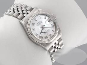 Thumbnail von Rolex Datejust 31 Medium Datejust 31 Mm 78274 2002 Stahl Weissgold 750 Perlmutt Automatik Stainless Steel 18kt White Gold Jubilé-band Chronometer Oyster