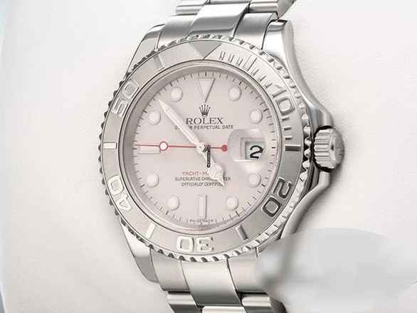  Rolex Yacht-Master 40 16622 2002 Stahl Platin 40mm Automatik Yacht Master Stainless Steel Oyster-band 