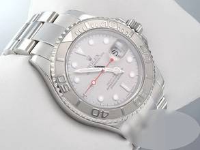 Thumbnail von Rolex Yacht-Master 40 16622 2002 Stahl Platin 40mm Automatik Yacht Master Stainless Steel Oyster-band