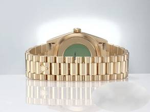 Thumbnail von Rolex Day-Date 36 36mm 18338 1996 Diamanten Gelbgold 750 Automatik 18kt Yellow Gold President-band Chronometer Oyster