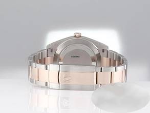 Thumbnail von Rolex Datejust 41 126331 2023 Stahl Rosegold 750 Perlmutt Diamanten Automatik Stainless Steel 18kt Rose Gold Oyster-band Chronometer