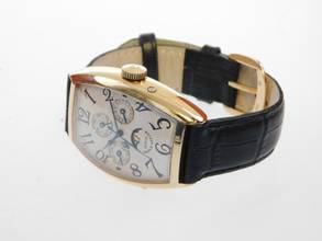 Thumbnail von Franck Muller Perpetual Calendar Herrenuhr massiv 18 Karat Gelbgold mit original Box und Schließe Traumuhr im Top Zustand absolute Rarität