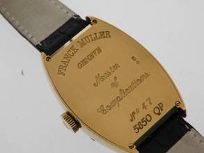 Thumbnail von Franck Muller Perpetual Calendar Herrenuhr massiv 18 Karat Gelbgold mit original Box und Schließe Traumuhr im Top Zustand absolute Rarität