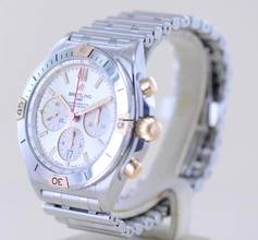 Thumbnail von Breitling Chronomat 42 Chronograph 42 mm Stahl Roségold Silver Dial Stahlband B+P