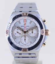 Thumbnail von Breitling Chronomat 42 Chronograph 42 mm Stahl Roségold Silver Dial Stahlband B+P