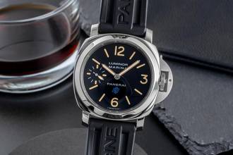 Thumbnail von Panerai Luminor Marina Handaufzug Edelstahl Herrenuhr R. PAM00631 B&P 2017