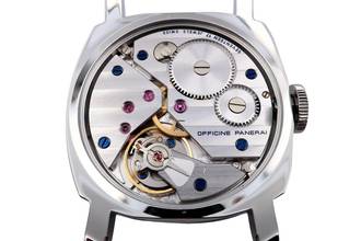 Thumbnail von Panerai Luminor Marina Handaufzug Edelstahl Herrenuhr R. PAM00631 B&P 2017