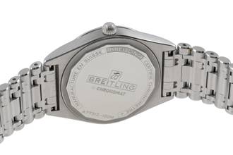 Thumbnail von Breitling Chronomat Chronometer Lady 32mm Edelstahl Lady Ref. A77310 B&P