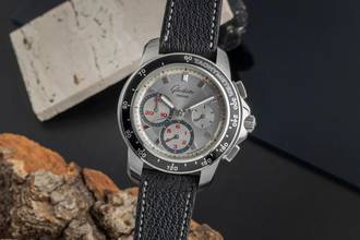 Thumbnail von Glashütte Original Sport Evolution Chronograph Stahl Automatik Ref. 39-31-43-03 B&P 2010