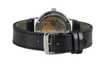 Thumbnail von NOMOS Tangente Stahl Handaufzug Herrenuhr Super 30 Sonnengrau B&P 2004