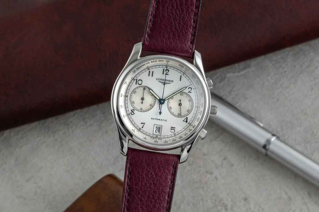  Longines Chronograph SwissAir Exclusive No.3 Stahl Automatik Ref. L2.612.4 