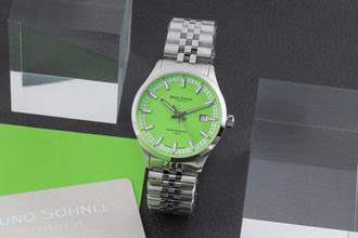 Thumbnail von Bruno Söhnle Glashütte Turin Stahl Automatik Herrenuhr Ref. 17-12230-440 B&P