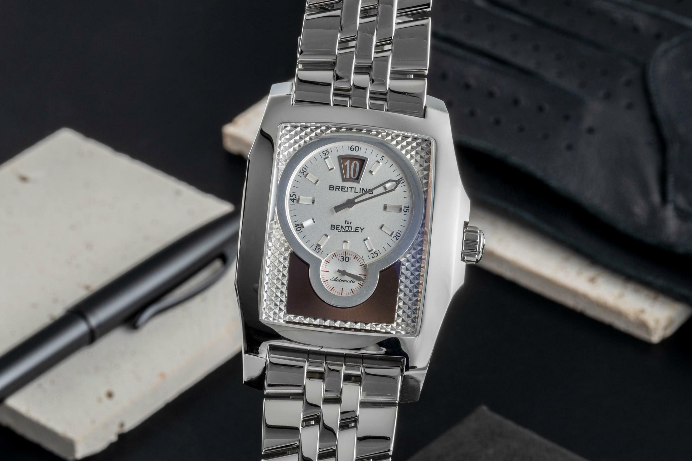 Breitling Bentley Flying B Jumping Hour Stahl Automatik Ref. A28362 Papiere 2007