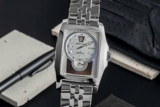  Breitling Bentley Flying B Jumping Hour Stahl Automatik Ref. A28362 Papiere 2007 