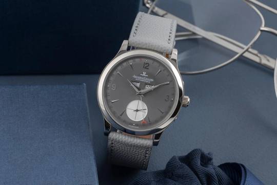  Jaeger-LeCoultre Master Control Triple Date 18K Weissgold Automatik Ref.140.3.87 