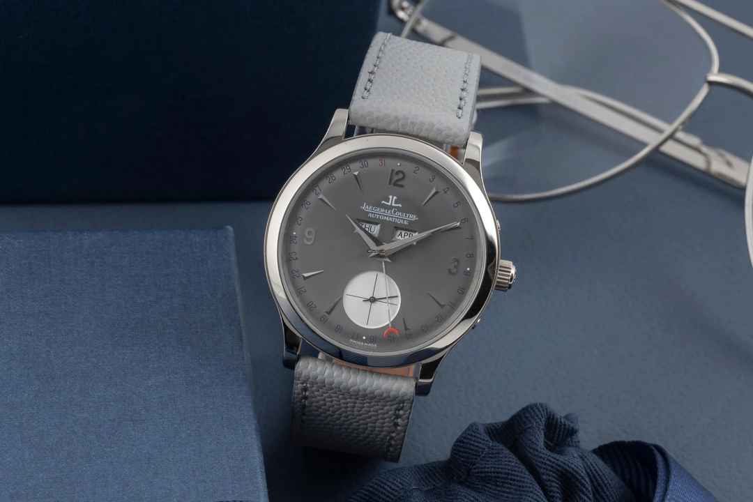  Jaeger-LeCoultre Master Control Triple Date 18K Weissgold Automatik Ref.140.3.87 