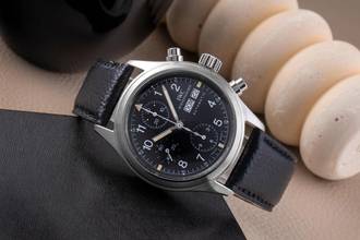 Thumbnail von IWC Fliegeruhr Chronograph Fliegerchronograph Chronograph Stahl Automatik Herrenuhr Ref. IW370602