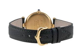 Thumbnail von Cartier Trinity Vendome LC GM Vermeil 925 Silber Trinity Dial Medium Size Ref. 590003