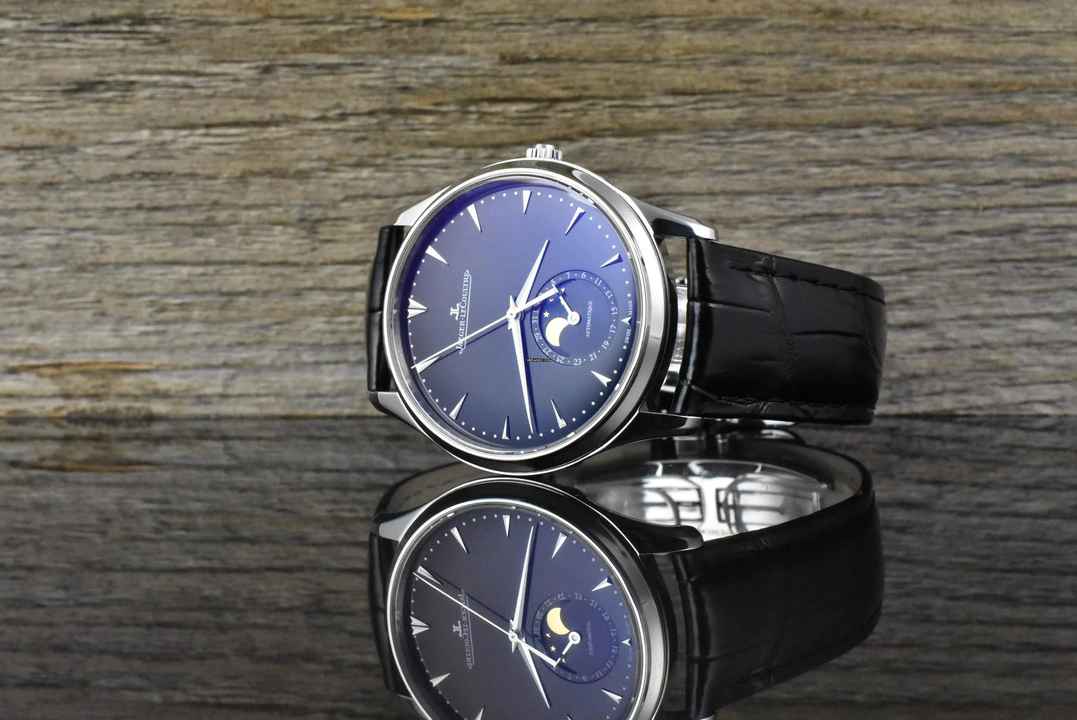  Jaeger-LeCoultre Master Ultra Thin Moon Steel very nice Q1368470 B&P 2018 