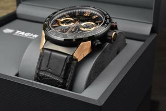 Thumbnail von TAG Heuer Carrera Calibre Heuer 02 Roségold / Ceramic Skeleton 45MM Chronograph 2021 Full Set