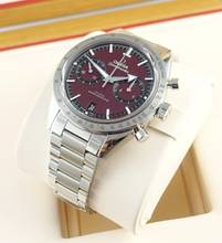 Thumbnail von Omega Speedmaster '57Broad-Arrow Burgunderrot Full Set , New watch