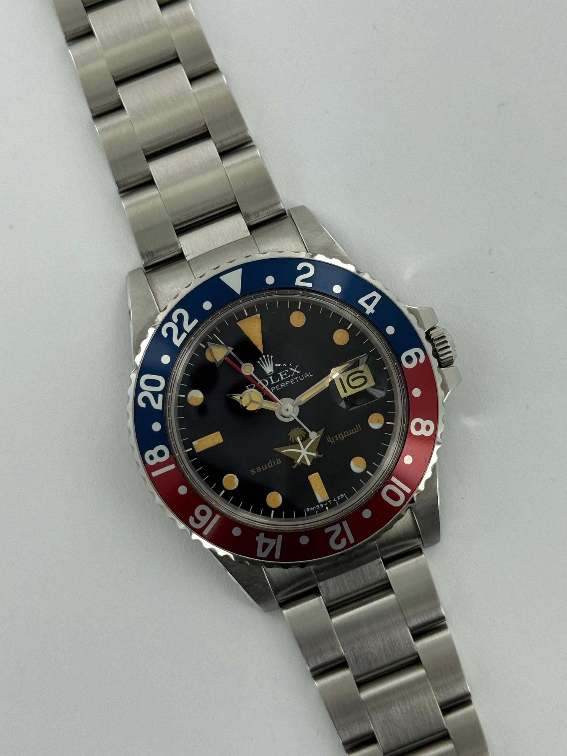 Rolex GMT-Master Pepsi Saudi Arabian Airlines