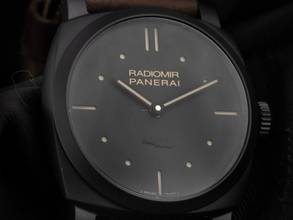 Thumbnail von Panerai Radiomir 1940 3 Days Ref.PAM00577 2017 Full Set Ungetragen Vintage Radiomir 1940 3 Days Keramik