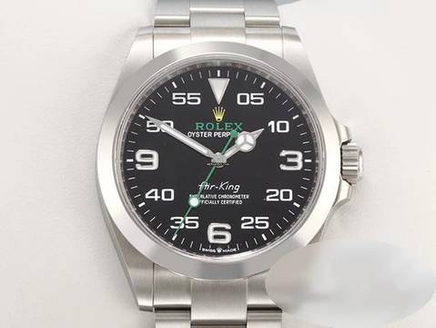 Rolex Air King 40mm 126900 2023 Edelstahl Automatik Stahl Herrenuhr 
