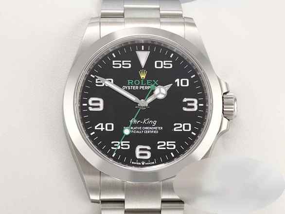  Rolex Air King 40mm 126900 2023 Edelstahl Automatik Stahl Herrenuhr 