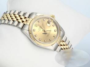 Thumbnail von Rolex Datejust 31 Stahl Gelbgold 750 Diamanten Automatik Gold Stahl Stainless Steel 18kt Yellow Gold Jubilé-band Chronometer Oyster