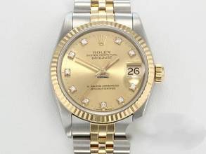 Thumbnail von Rolex Datejust 31 Stahl Gelbgold 750 Diamanten Automatik Gold Stahl Stainless Steel 18kt Yellow Gold Jubilé-band Chronometer Oyster