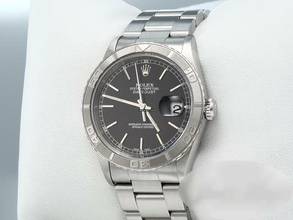 Thumbnail von Rolex Datejust Turn-O-Graph 16264 2003/04 Stahl Weissgold 750 Automatik Stainless Steel 18kt White Gold Oyster-band Chronometer Black Dial