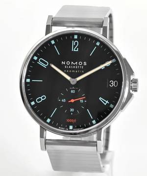  NOMOS Tangente Neomatik Sport Neomatik 42 Datum Blauschwarz Ref. 581 