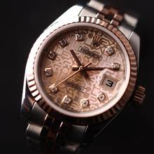 Thumbnail von Rolex Lady-Datejust 26 Steel/Everose Jubilee Pink Logo Diamond Diamond Dial