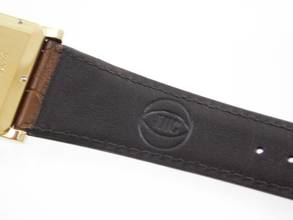 Thumbnail von IWC Novecento 18 Karat Gelbgold Novecento Ewiger Kalender mit orig. Papieren mit Krokoband Tresoruhr Deutsche Auslieferung Original Papiere !