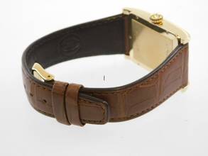 Thumbnail von IWC Novecento 18 Karat Gelbgold Novecento Ewiger Kalender mit orig. Papieren mit Krokoband Tresoruhr Deutsche Auslieferung Original Papiere !