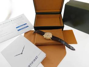 Thumbnail von Jaeger-LeCoultre Master Geographic Herrenuhr GMT Gangreserve im Original Zustand Seltene große Herrenuhr 38mm original Band und Schließe