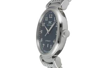 Thumbnail von IWC Da Vinci Automatic Blue Dial Edelstahl Automatik Ref. IW356605 Box