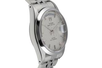 Thumbnail von Tudor Prince Date Day Linen Dial Edelstahl Automatik Herren Ref. 76200