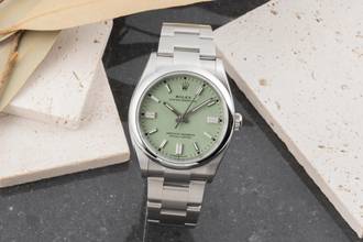 Thumbnail von Rolex Oyster Perpetual 36 Pistachio Stahl Automatik Herrenuhr Ref. 126000 B&P 2025