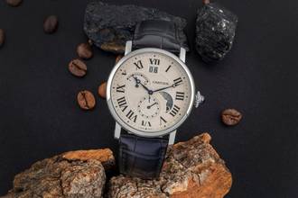 Thumbnail von Cartier Rotonde de Cartier Grossdatum Retrograde 2. Zeitzone W1556368 Papiere