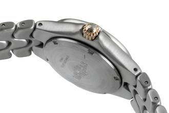 Thumbnail von Ebel Sportwave Stahl / Gold Damenuhr Datum Ref. E6087621