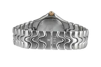 Thumbnail von Ebel Sportwave Stahl / Gold Damenuhr Datum Ref. E6087621