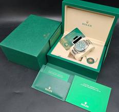 Thumbnail von Rolex Oyster Perpetual 41mm 134300 Green dial Unworn/New Conditon Full Set 12-2025
