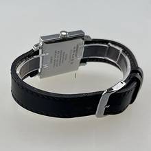 Thumbnail von NOMOS Tetra Glashütte Tetra Ref. 406 mit Stahlgehäuse Lederband plus Original Nomos Lederband (neu) Handaufzug Zifferblatt creme-weiß Original Box