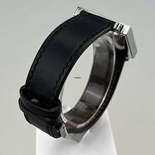 Thumbnail von NOMOS Tetra Glashütte Tetra Ref. 406 mit Stahlgehäuse Lederband plus Original Nomos Lederband (neu) Handaufzug Zifferblatt creme-weiß Original Box