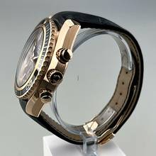 Thumbnail von Omega Seamaster Planet Ocean Chronograph 600 M 45,5 mm Rotgold mit Lederarmband und Faltschließe Full Set neuwertig