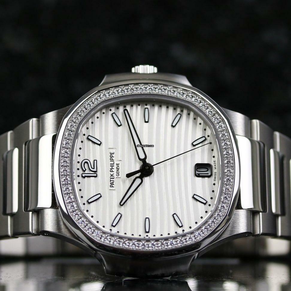  Patek Philippe Nautilus Lady Steel Diamond - like New - Fullset - 2019 