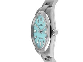 Thumbnail von Rolex Oyster Perpetual 41 Tiffany Ref.124300 Full Set wie Neu Vintage Oyster Perpetual Tiffany