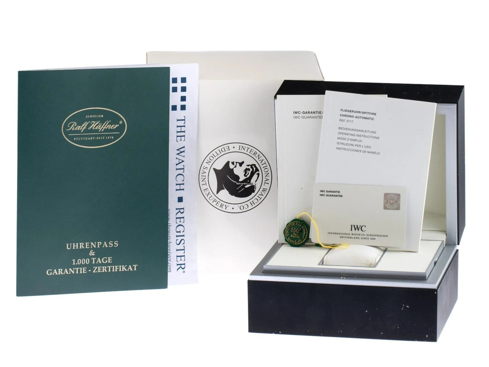 IWC Fliegeruhr Chronograph Ref.IW377704 2007 Full Set wie Neu Vintage Fliegeruhr